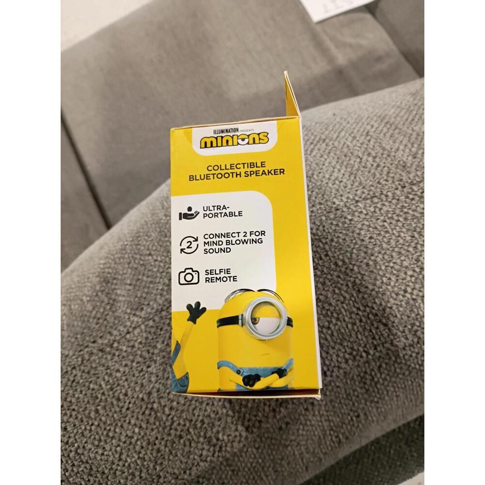 Bitty boomers minions collectable Bluetooth speaker, new - Picture 4 of 4